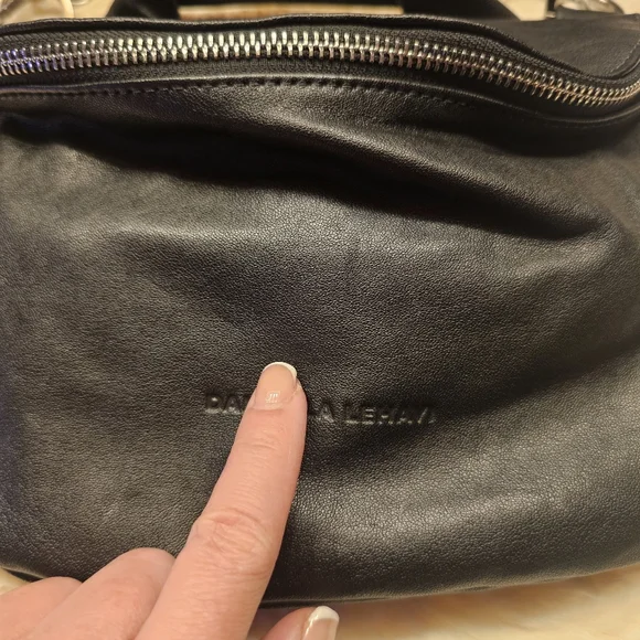 Daniella Lehavi Iconic Mia Crossbody Genuine Leather Bag - Picture 13 of 14